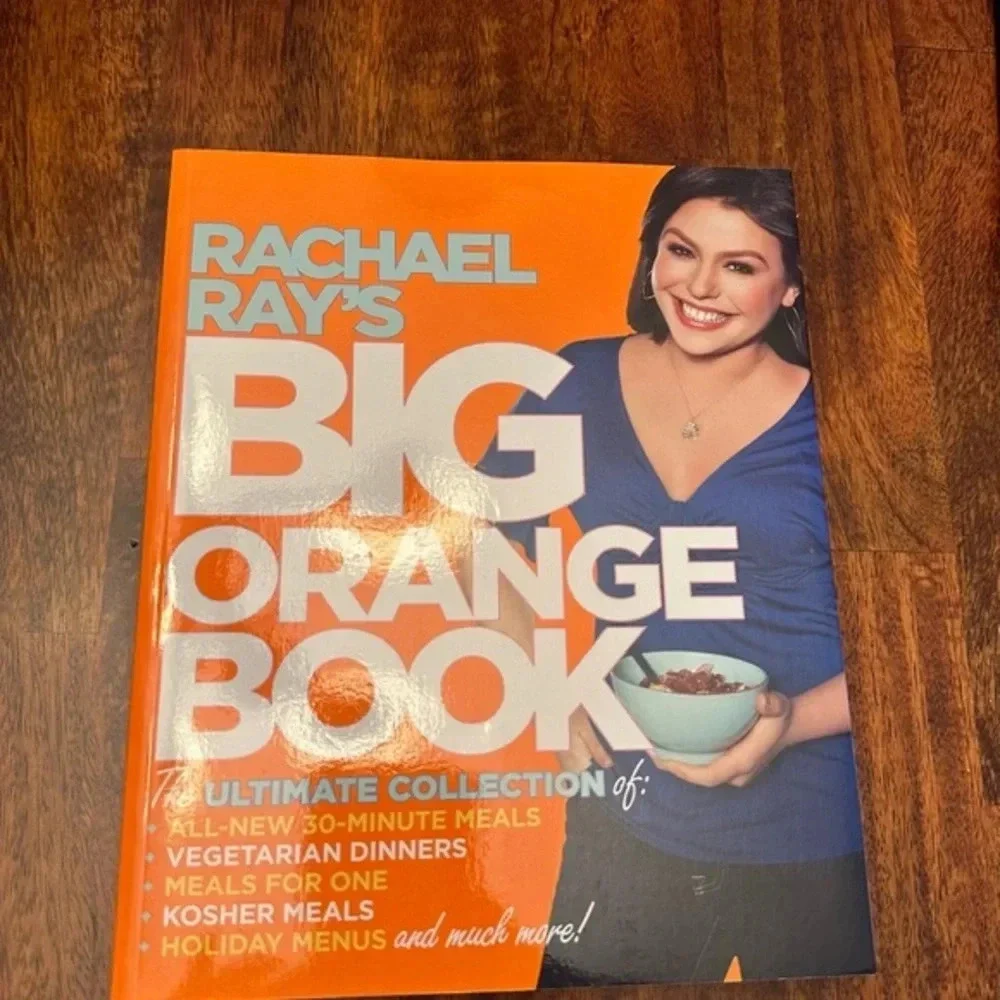 Autographed Rachael Ray’s Big Orange Book - Picture 1 of 3